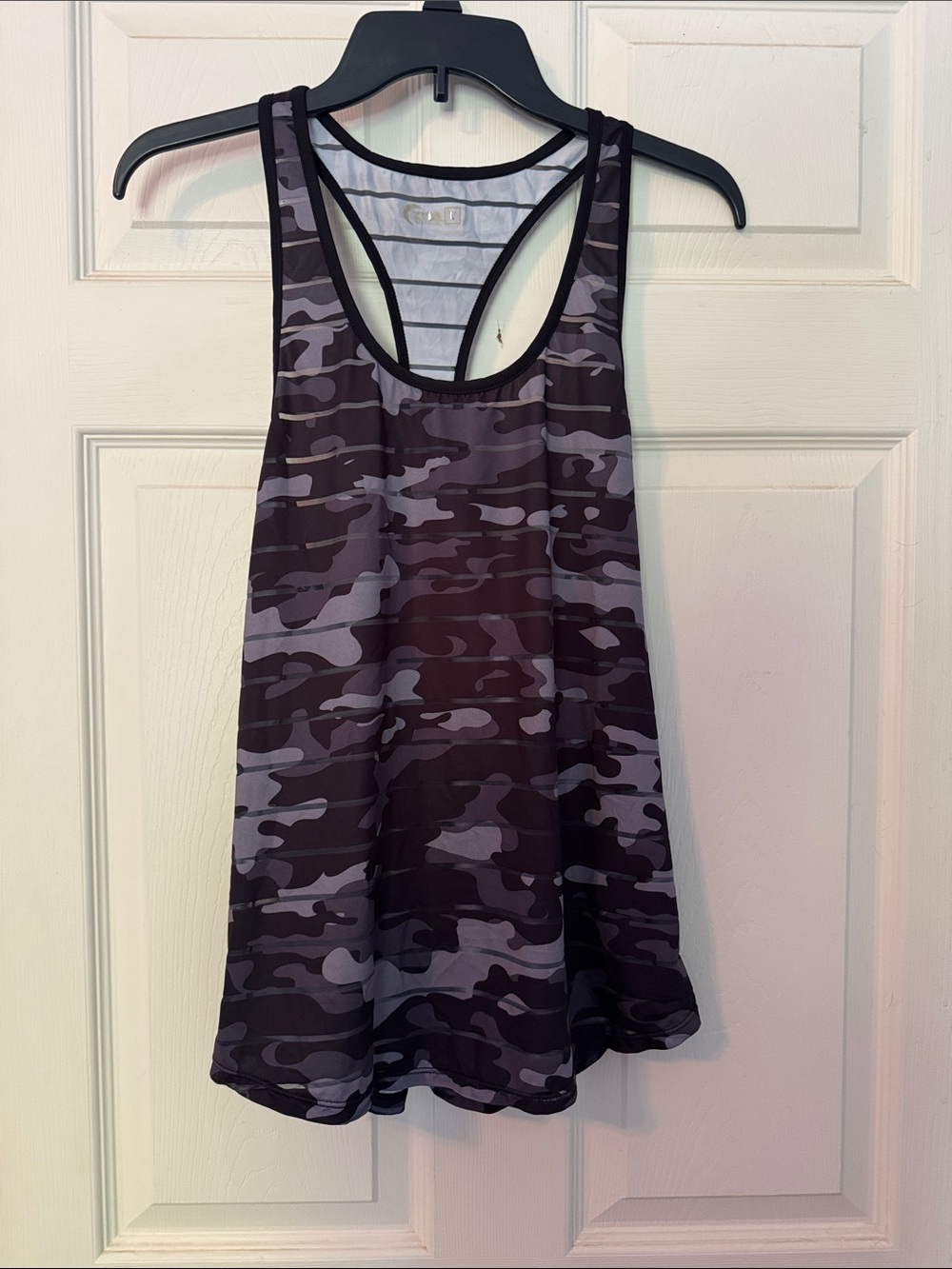 Women’s Zyia Racerback Tank Top - Gray Camo